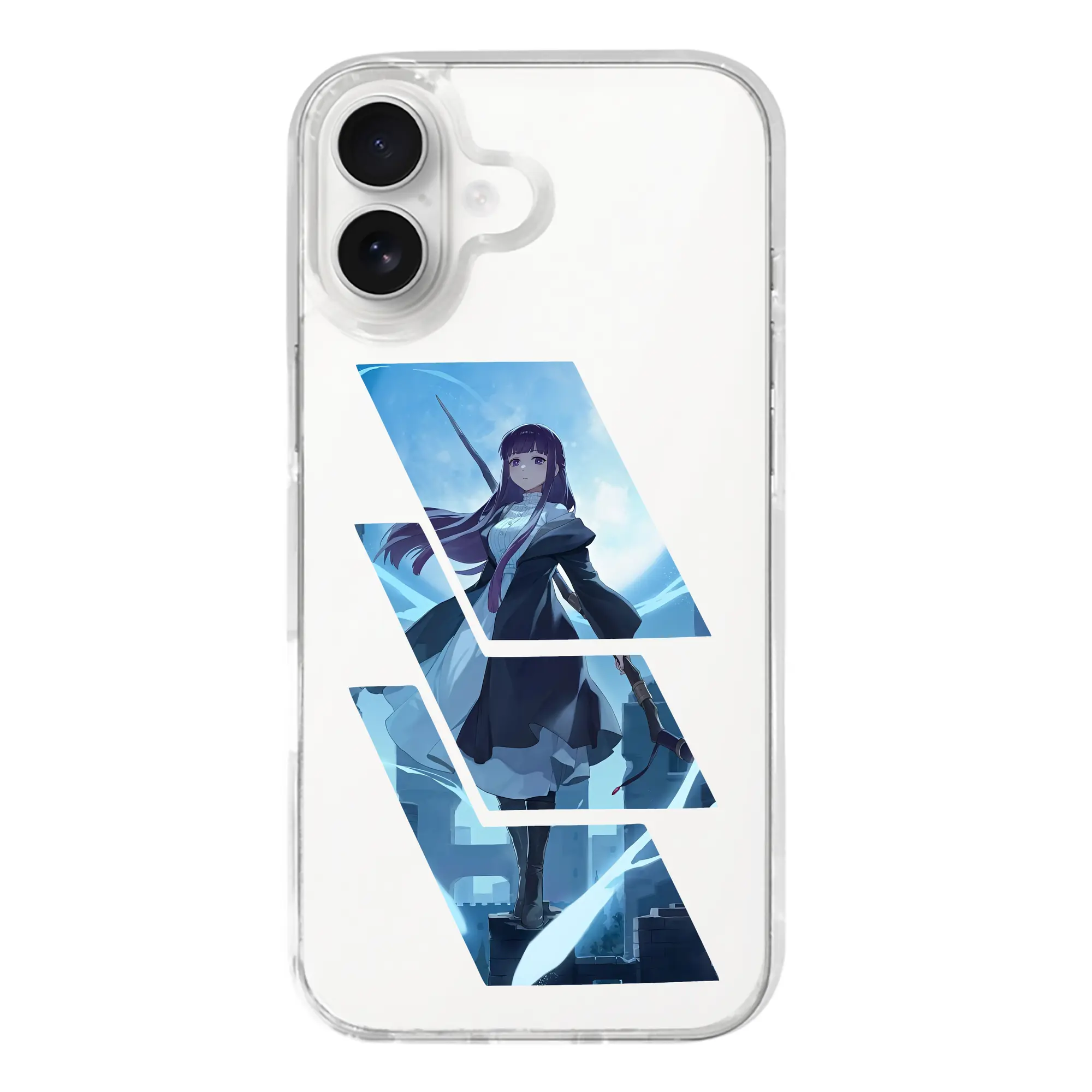 葬送のフリーレン（Frieren） グッズ,フェルン（Fern） - iPhone 17シリーズ 透明スマホケース – 薄型・耐衝撃・精密フィット保護カバー